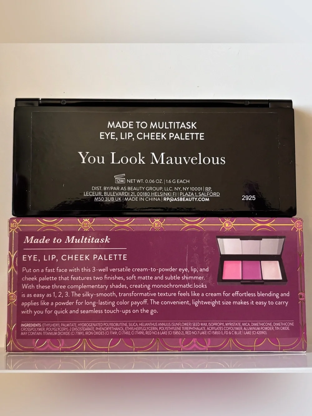 Laura Geller You Look Mauvelous Eye Lip Cheek Palette NEW